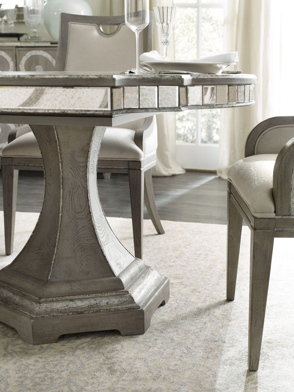 Sanctuary - Rectangle Dining Table With 2-20
