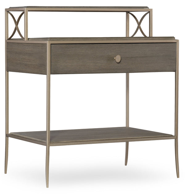 Elixir - Leg Nightstand - Dark Gray
