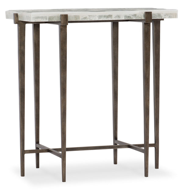 Melange - Bellis Accent Table - Gray