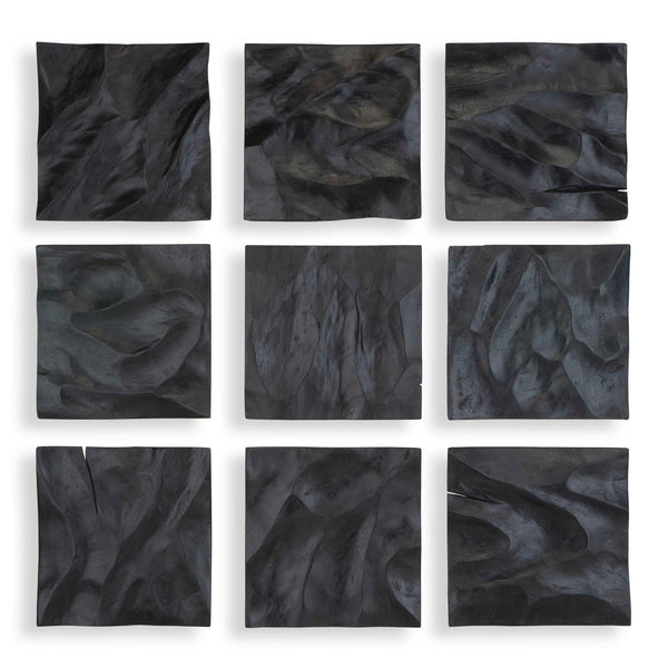 Malosi - Wood Wall Decor (Set of 9) - Black