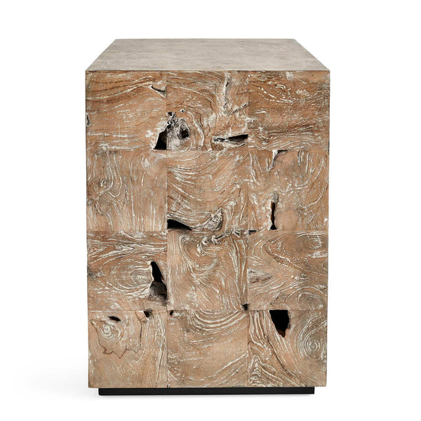 Teak Tac Toe - End Table