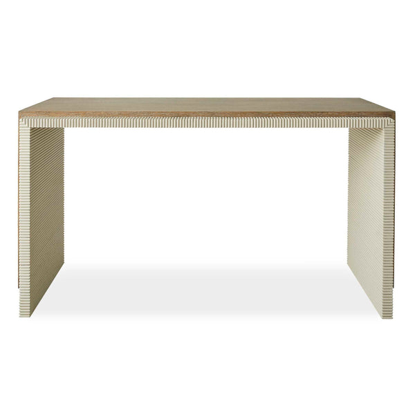 Magic Keys - Console Table - Light Brown / White
