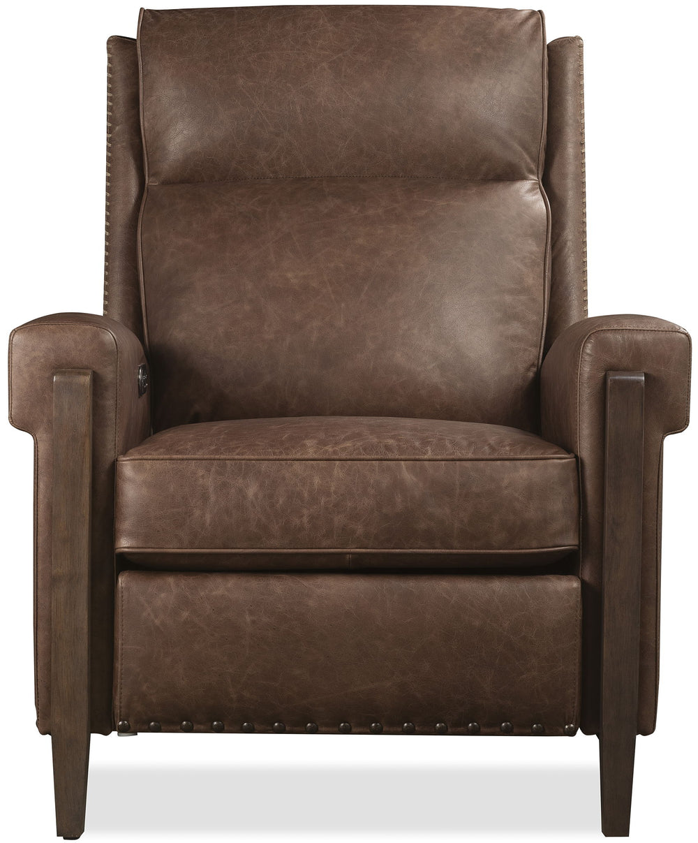RC - Whitton Power Recliner With Power Headrest - Brown