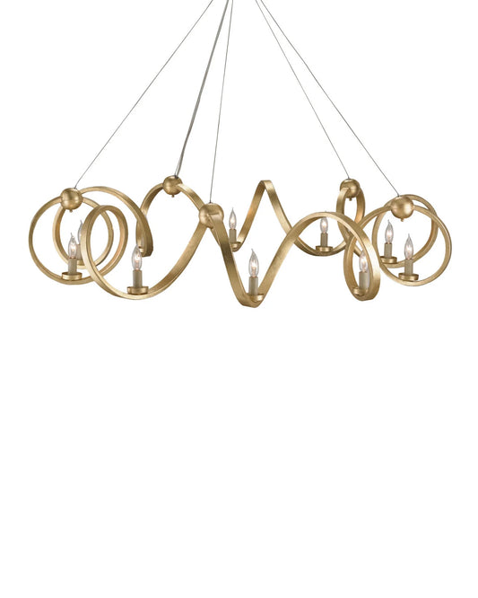 Ringmaster Gold Chandelier