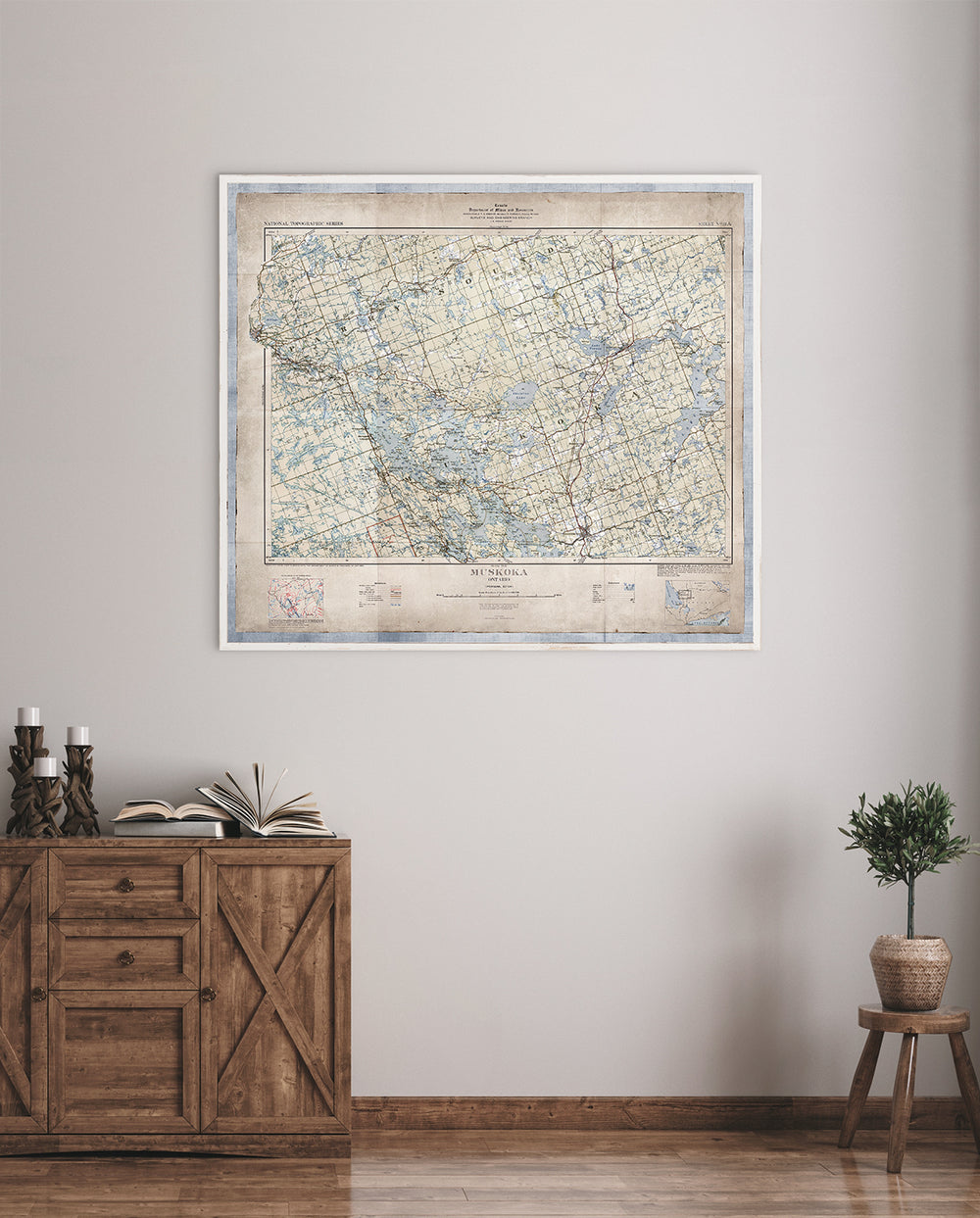 Map - Muskoka, 1937